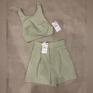 Zara Gingham Set